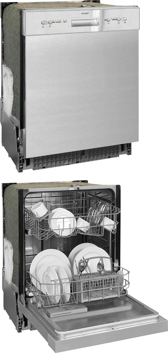 EXQUISIT EGSP6112-EF-030E lave-vaisselle encastrable inox