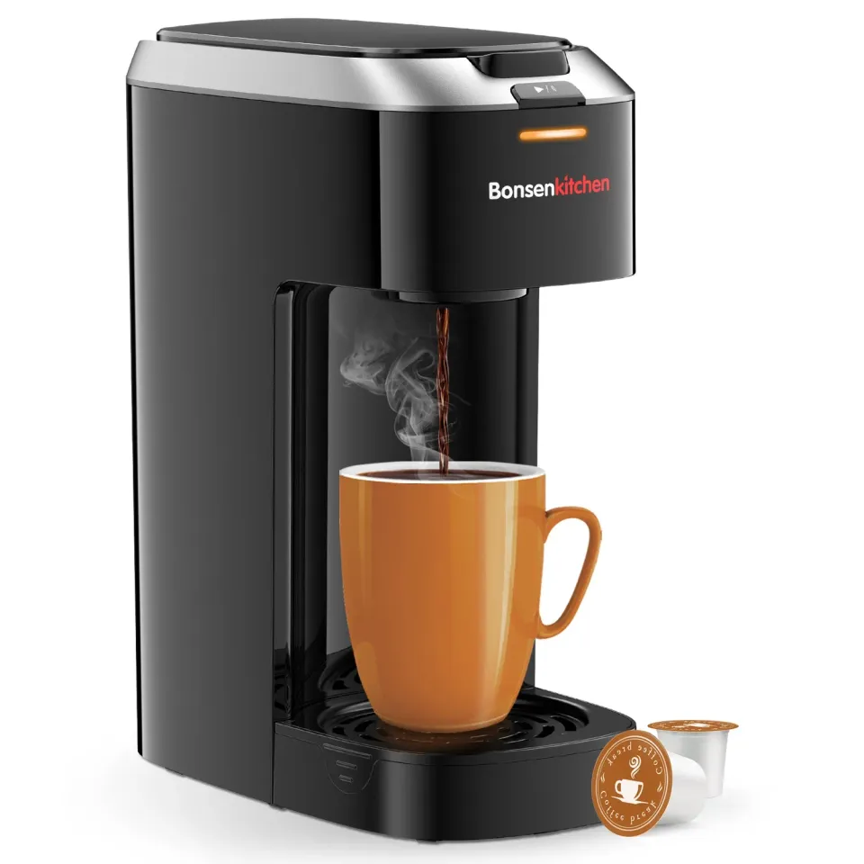 Bonsenkitchen Single Serve Coffee Maker cafetière à capsules K-Cup 6 à 12 oz