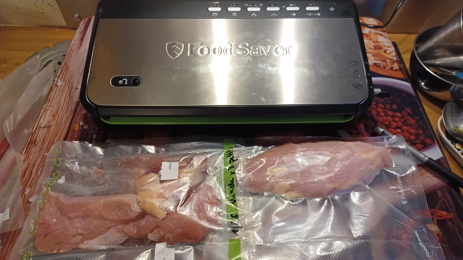 FoodSaver Original rouleaux sous vide 2 × 28 cm, recyclables et réutilisables