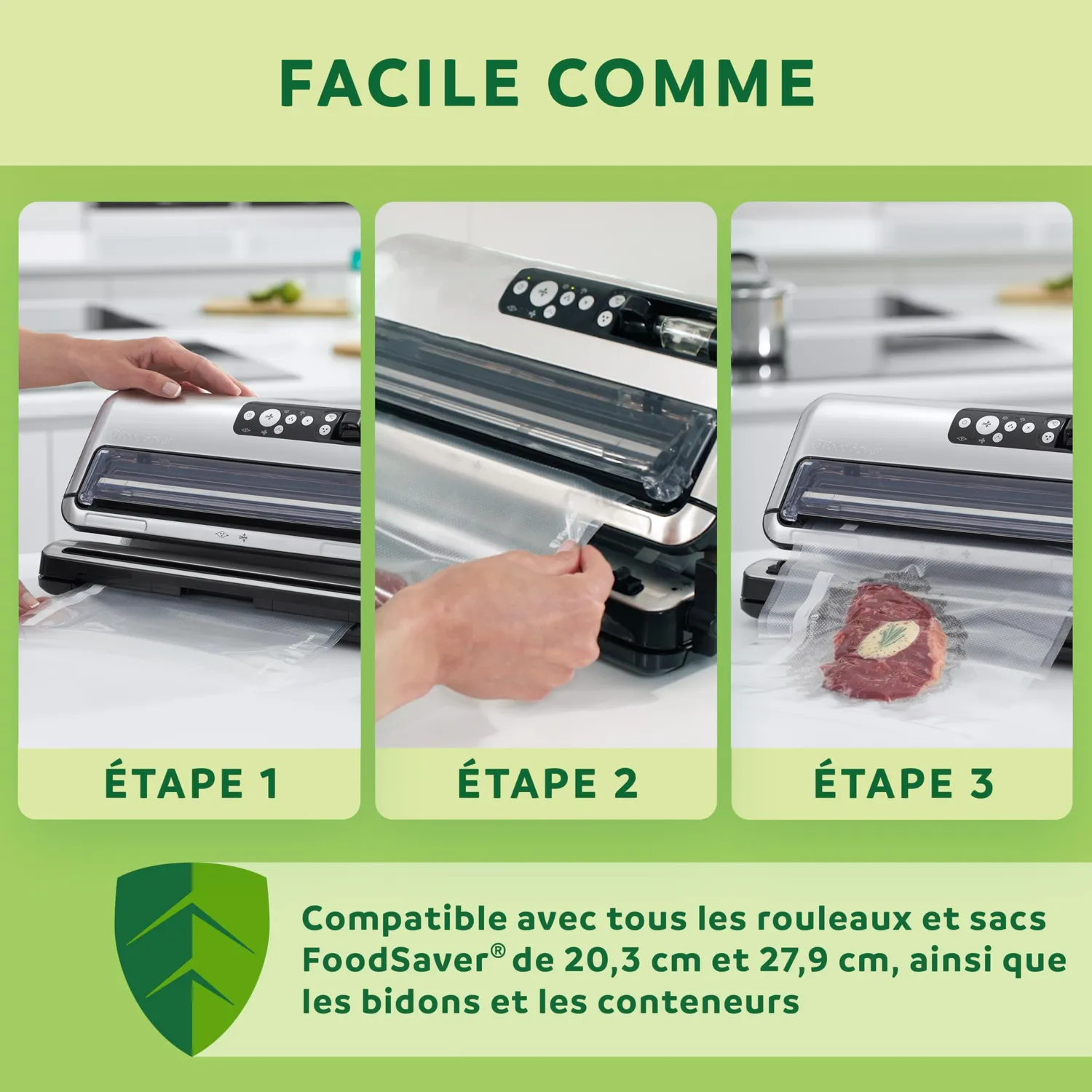 FoodSaver FFS006X machine sous vide avec fonction marinade