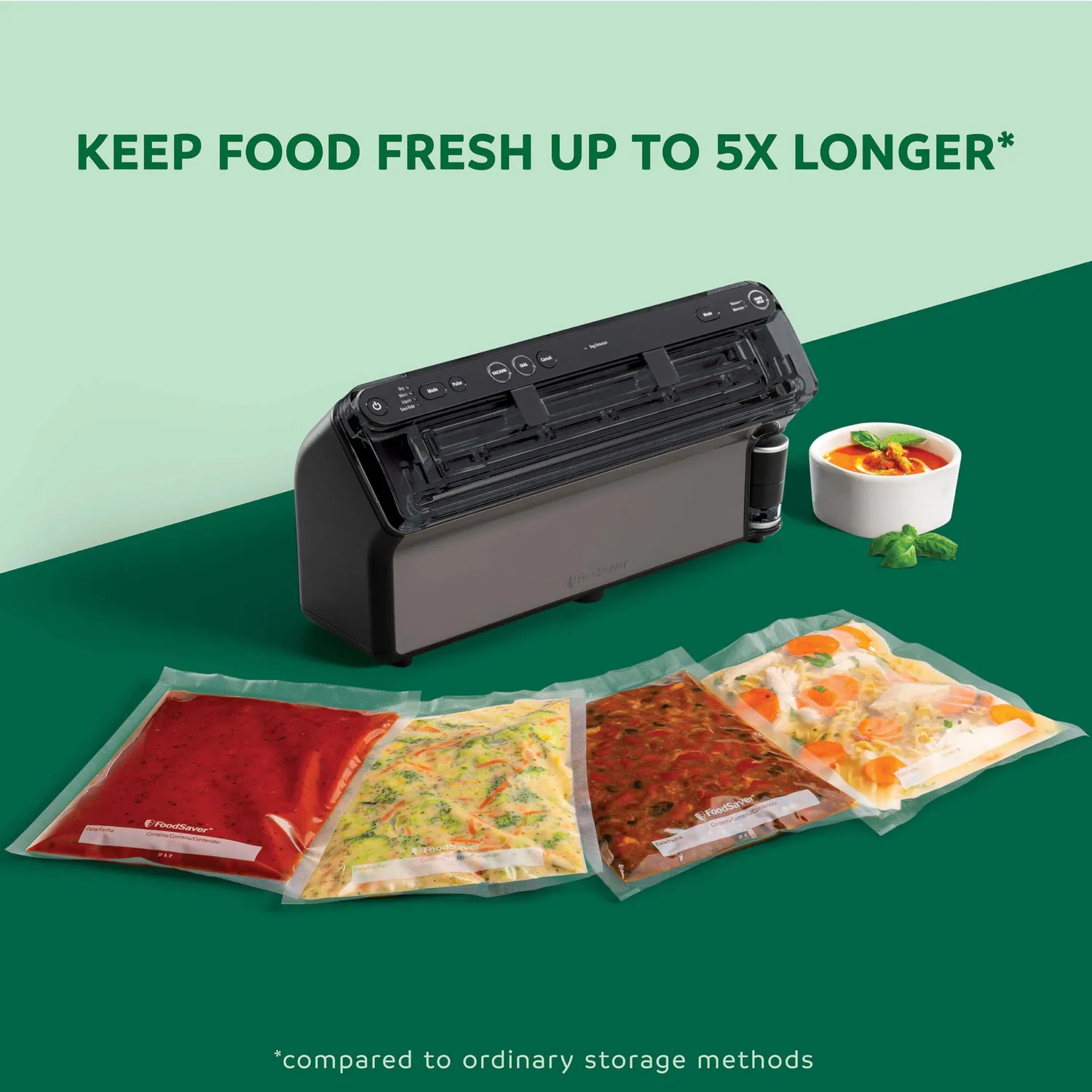 FoodSaver Elite All-in-One Liquid+ machine sous vide avec accessoires