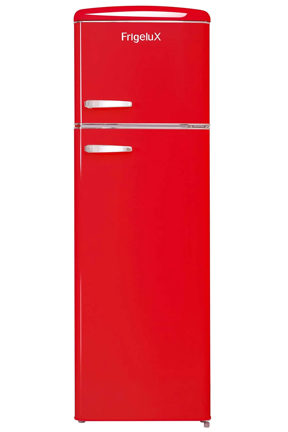 FRIGELUX RFDP246RRA++ réfrigérateur double porte rouge 245 L vintage