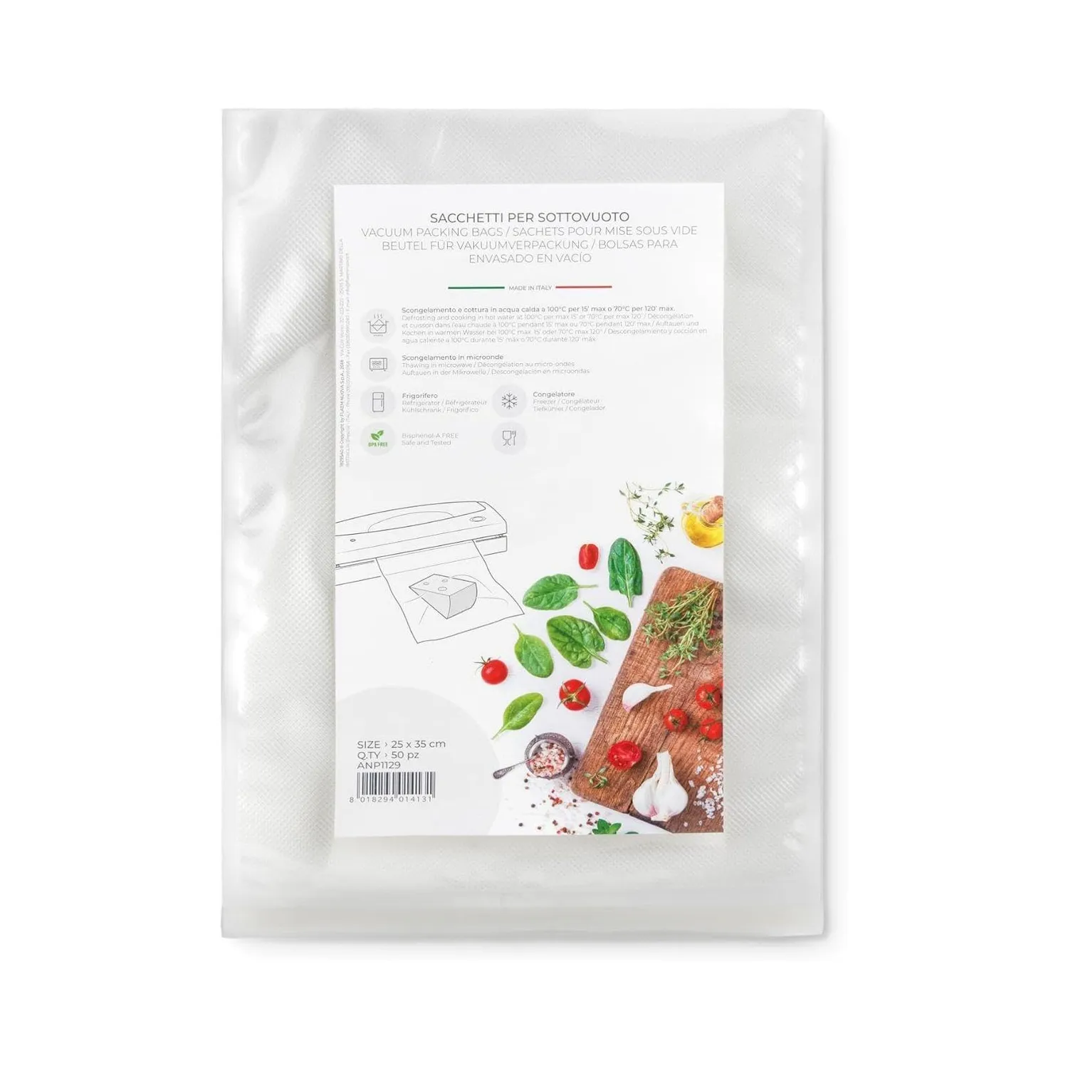 Magic Vac sacs sous vide 30 × 40 cm, lot de 50, sans BPA