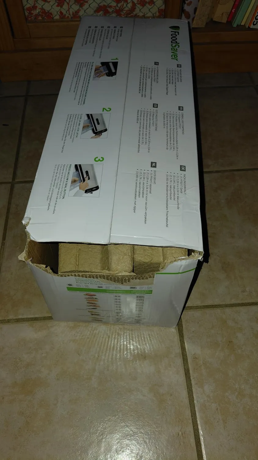 FoodSaver Original rouleaux sous vide 2 × 28 cm, recyclables et réutilisables