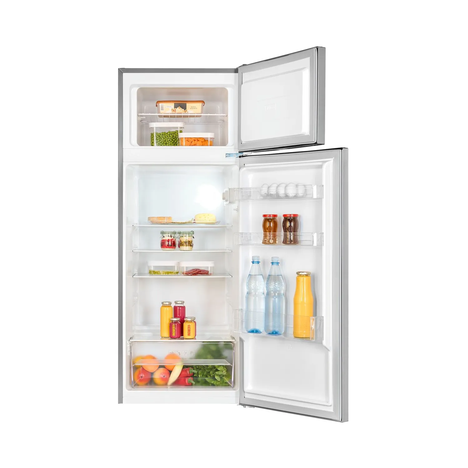 EXQUISIT KGC5270-45-040E combiné réfrigérateur-congélateur inox