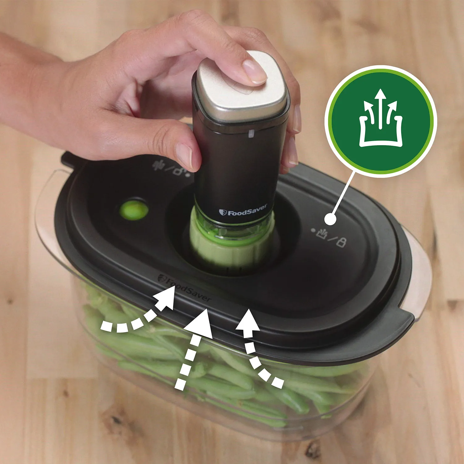 FoodSaver boîte sous vide 1,8 L pour conservation et marinade