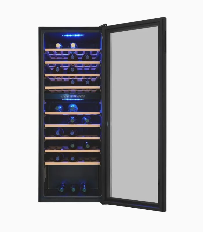 EXQUISIT WS2-78-GTE-160G réfrigérateur à boissons noir