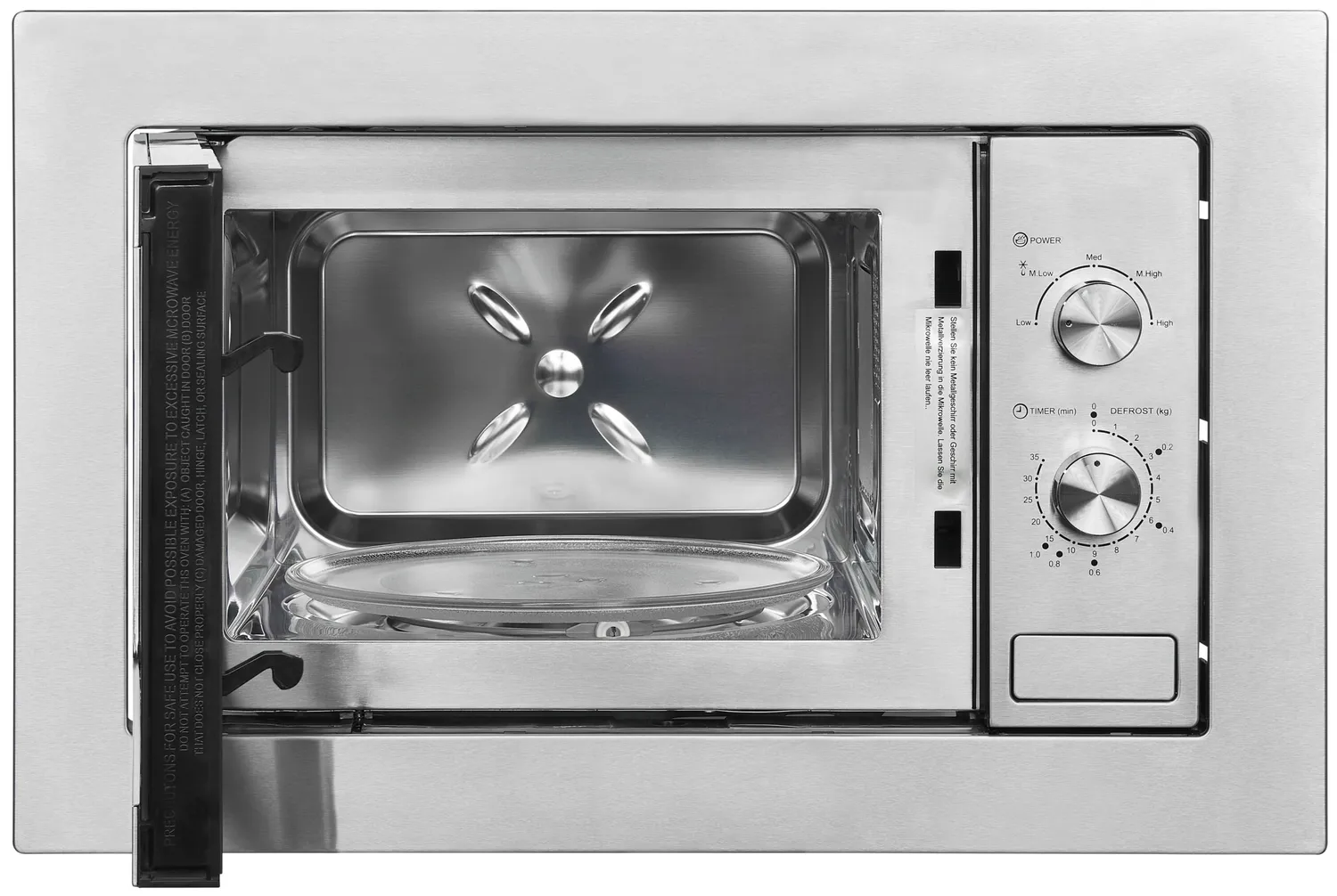 EXQUISIT EMW10-020 micro-ondes encastrable inox
