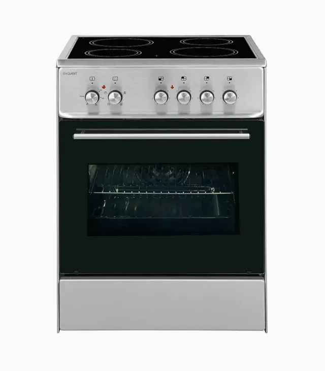 EXQUISIT ECM 6-4 Inox cuisinière inox