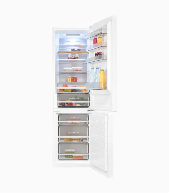 EXQUISIT KGC5380-115-NF-040A réfrigérateur congélateur blanc