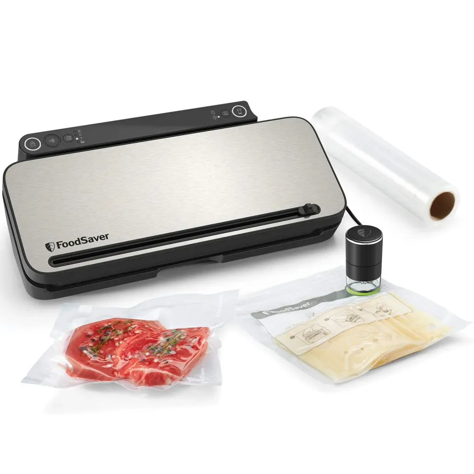 FoodSaver VS3190X machine sous vide avec accessoire portatif, kit 10 pièces