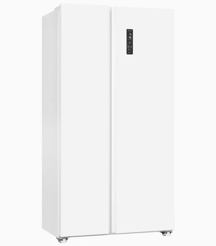 EXQUISIT SBS546-040E réfrigérateur américain blanc