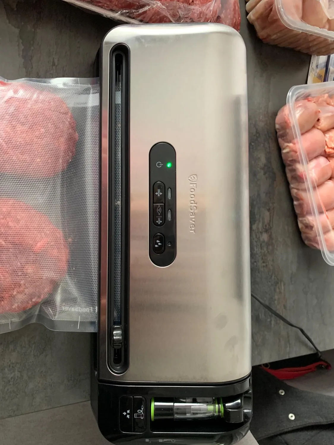 FoodSaver FFS017X machine sous vide avec fonction marinade et cutter