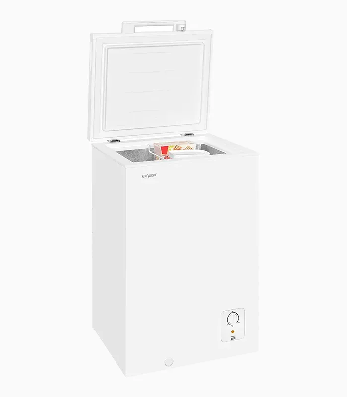 EXQUISIT GT100-010E congélateur coffre blanc