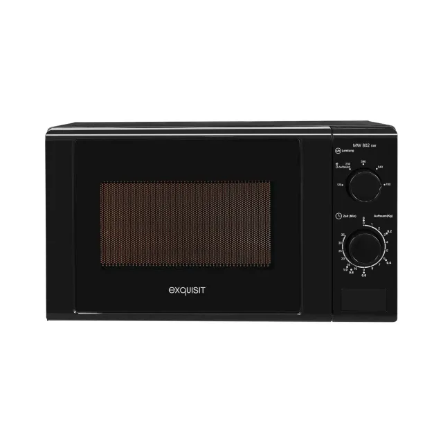 EXQUISIT MW 802 micro-ondes pose libre noir