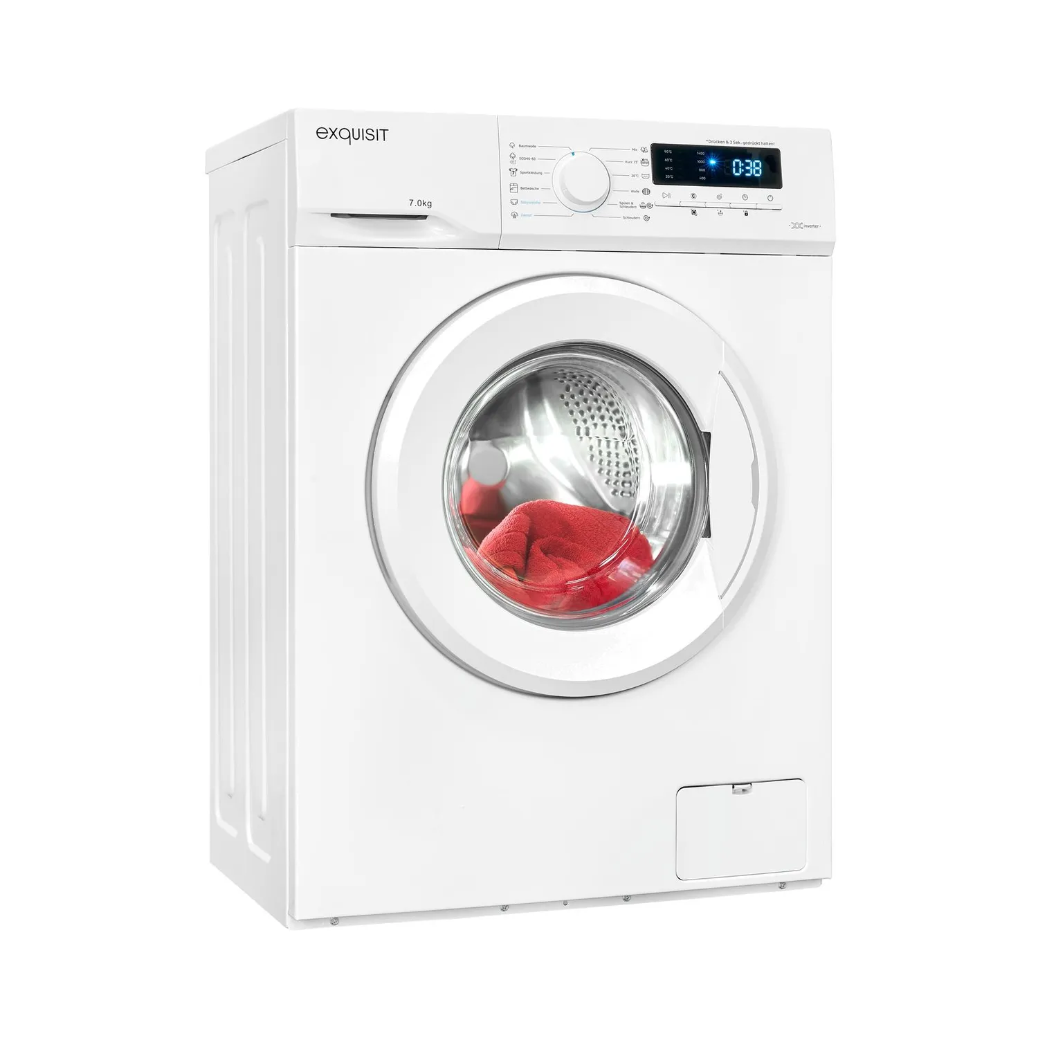 EXQUISIT WA57014-021Aweiss lave-linge blanc