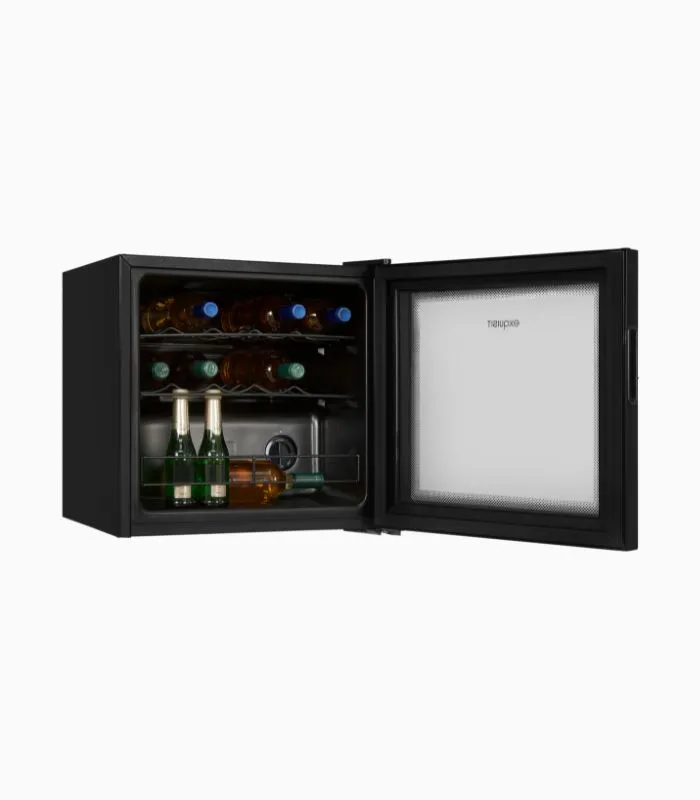 EXQUISIT WS1-12-GT-030G réfrigérateur à boissons noir