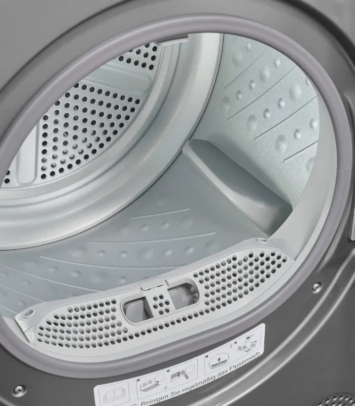 EXQUISIT TWP703-010D sèche-linge gris titane