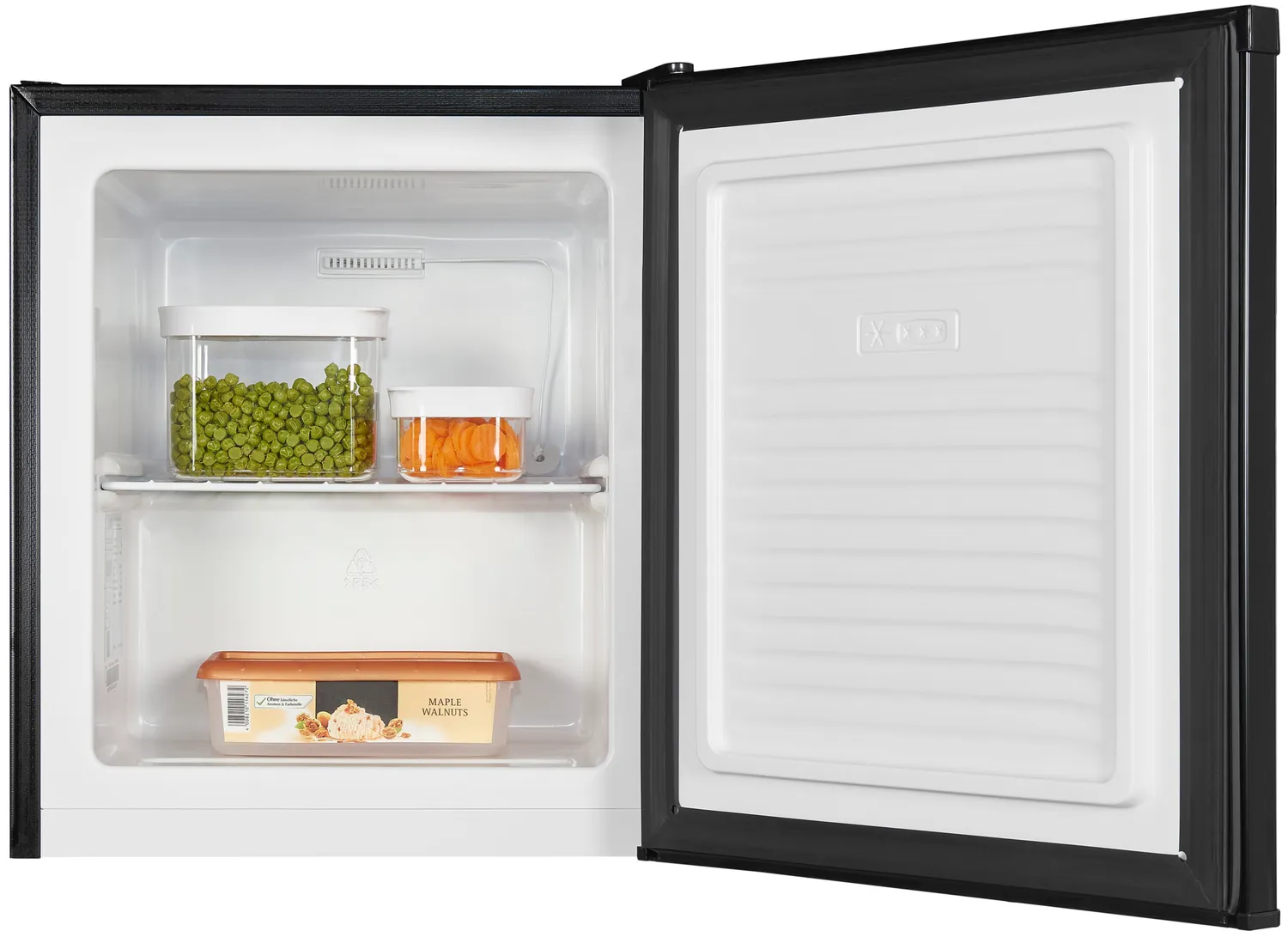 EXQUISIT GB05-040E mini congélateur noir