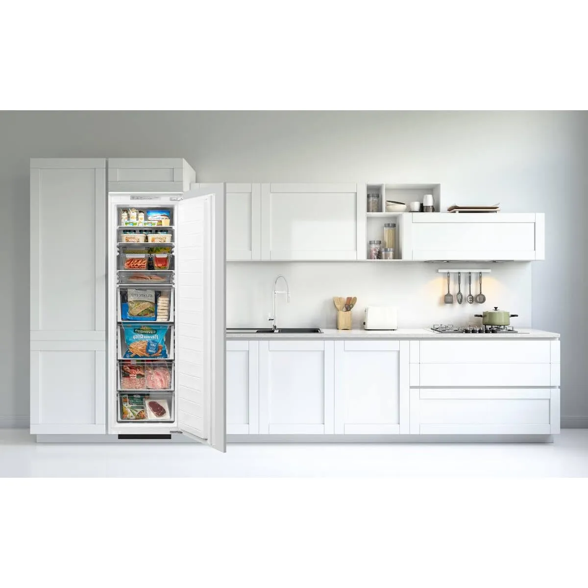 FrigeluX CVNF177BI congélateur armoire intégrable 212 L No Frost