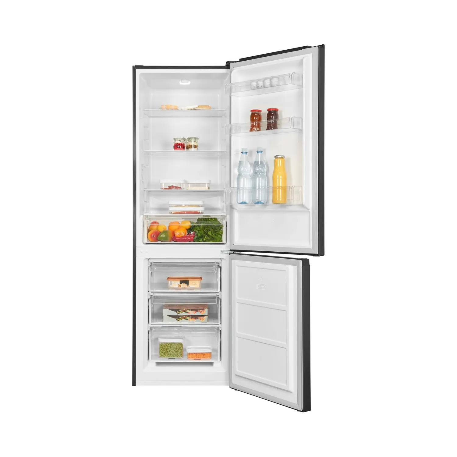 EXQUISIT KGC5320-95-E-040C combiné réfrigérateur-congélateur inoxlook