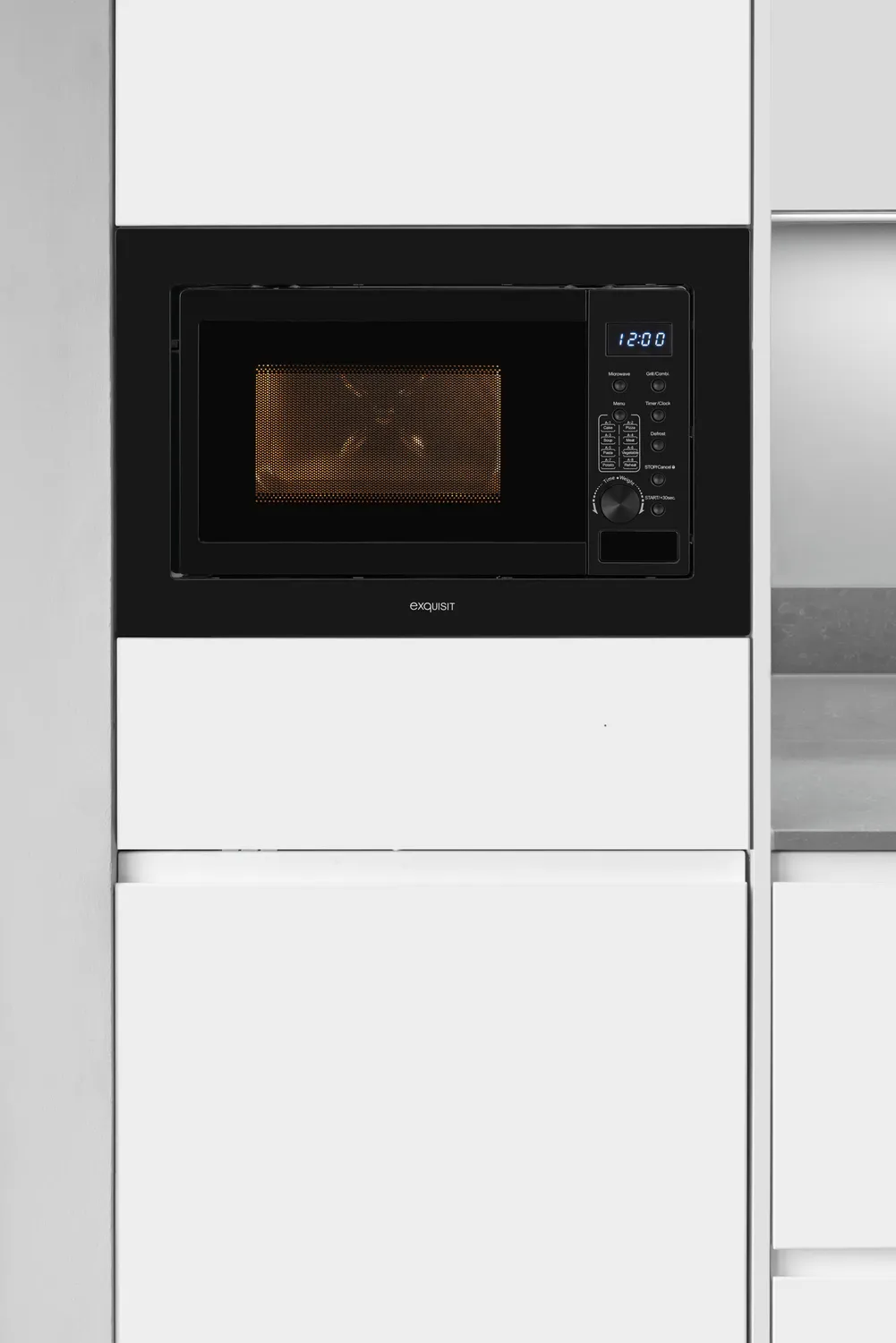 EXQUISIT EMW20-DG-020 micro-ondes encastrable noir