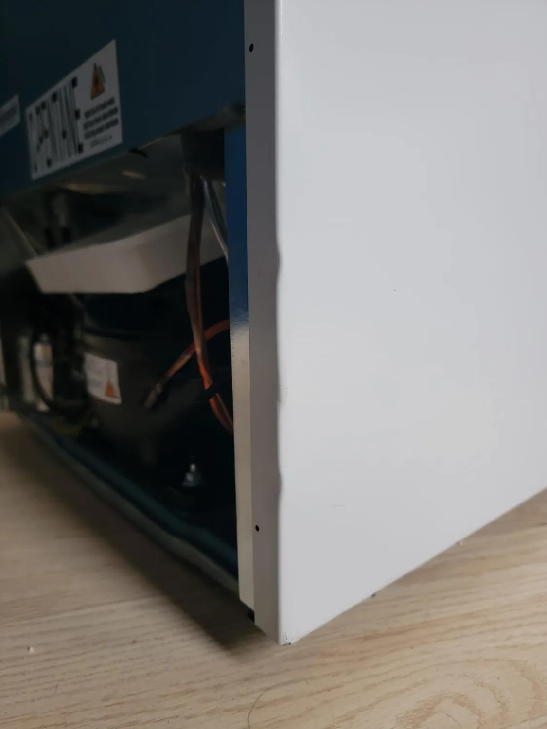 FrigeluX RDP151BE réfrigérateur double porte 151 L blanc