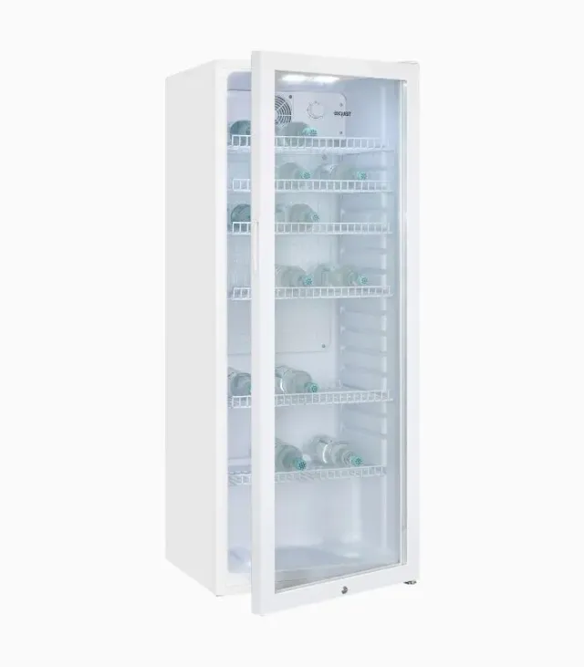 Exquisit GKS240-GT-160C refroidisseur boissons blanc vitré
