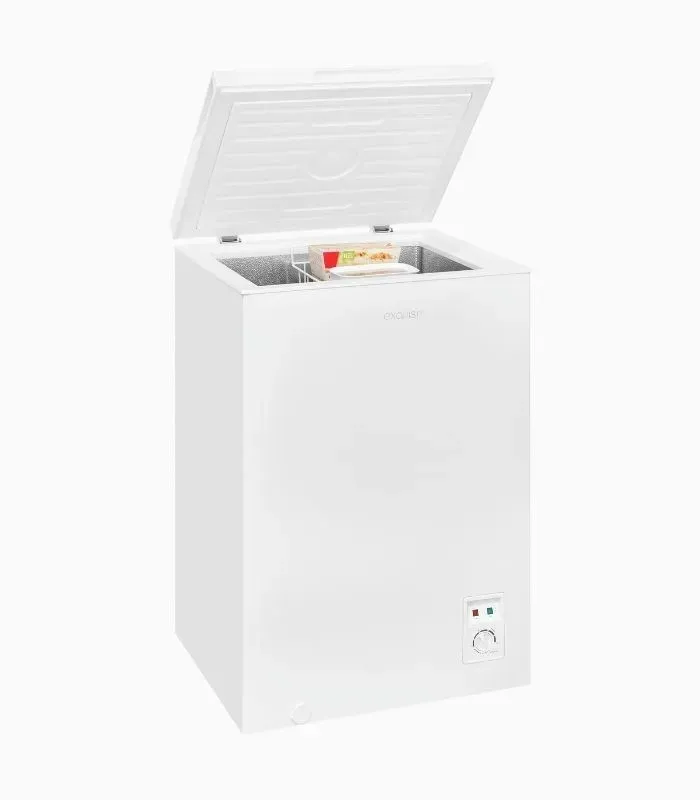 EXQUISIT GT100-050E congélateur coffre blanc