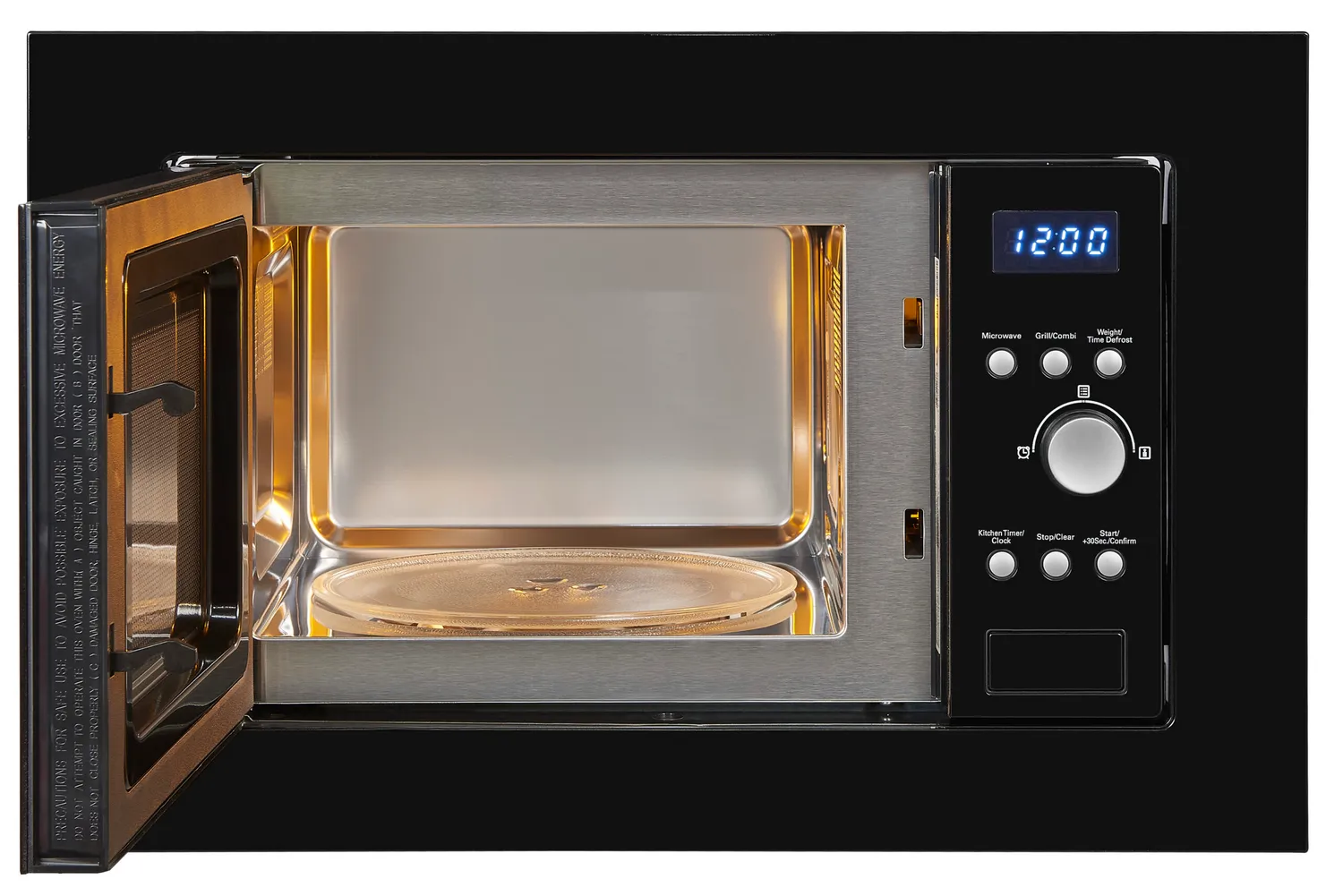 EXQUISIT EMW 1770-G-D-030 micro-ondes encastrable noir