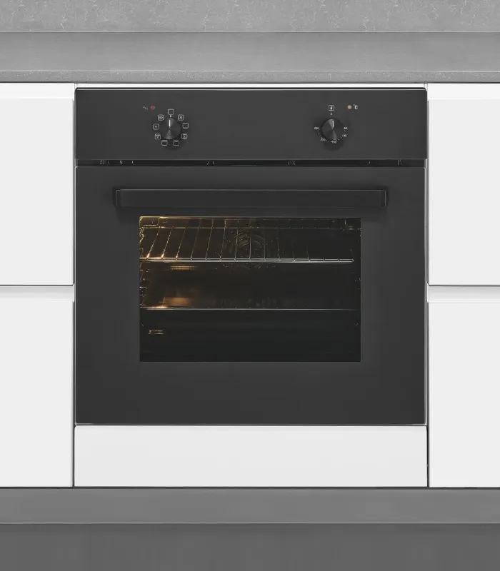 EXQUISIT EBE367-U-120 four encastrable noir mat