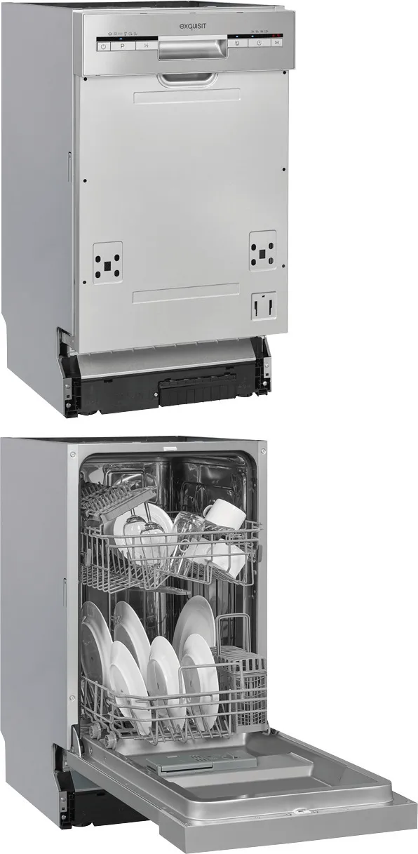EXQUISIT EGSP1009-EB-030E lave-vaisselle encastrable inox