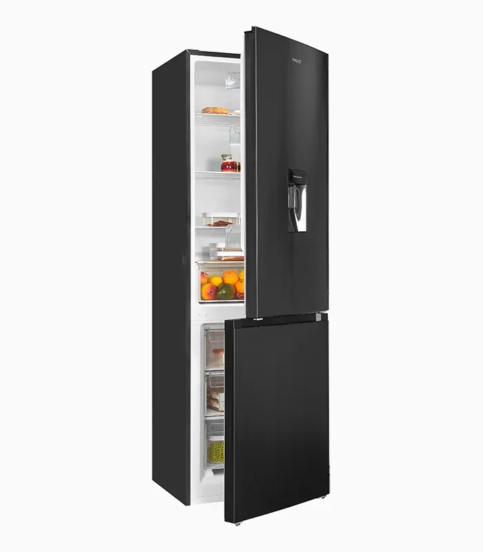 EXQUISIT KGC320-95-E-WS-040C combiné réfrigérateur congélateur inoxlook