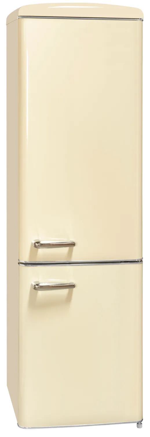 EXQUISIT RKGC250-70-H-160E réfrigérateur rétro blanc magnolia