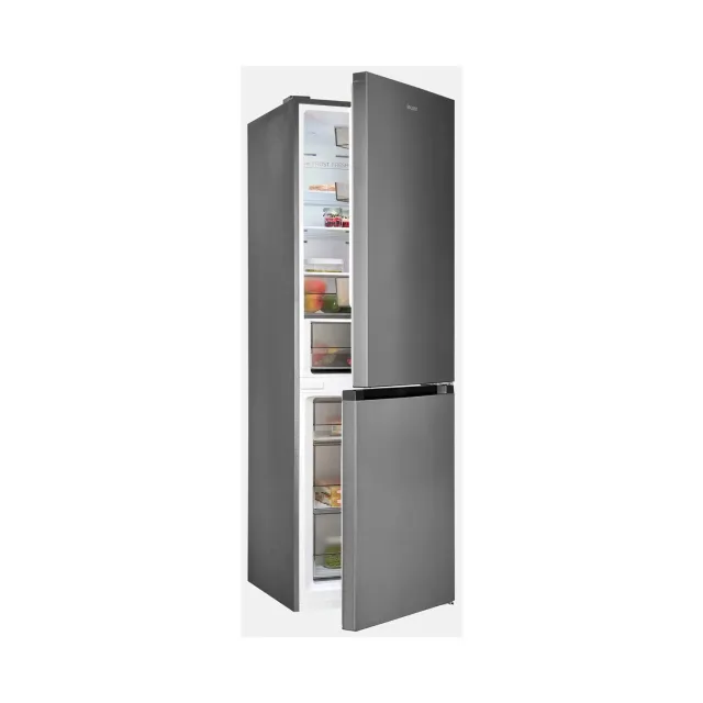 EXQUISIT KGC340-115-NF-040C combiné réfrigérateur-congélateur inoxlook