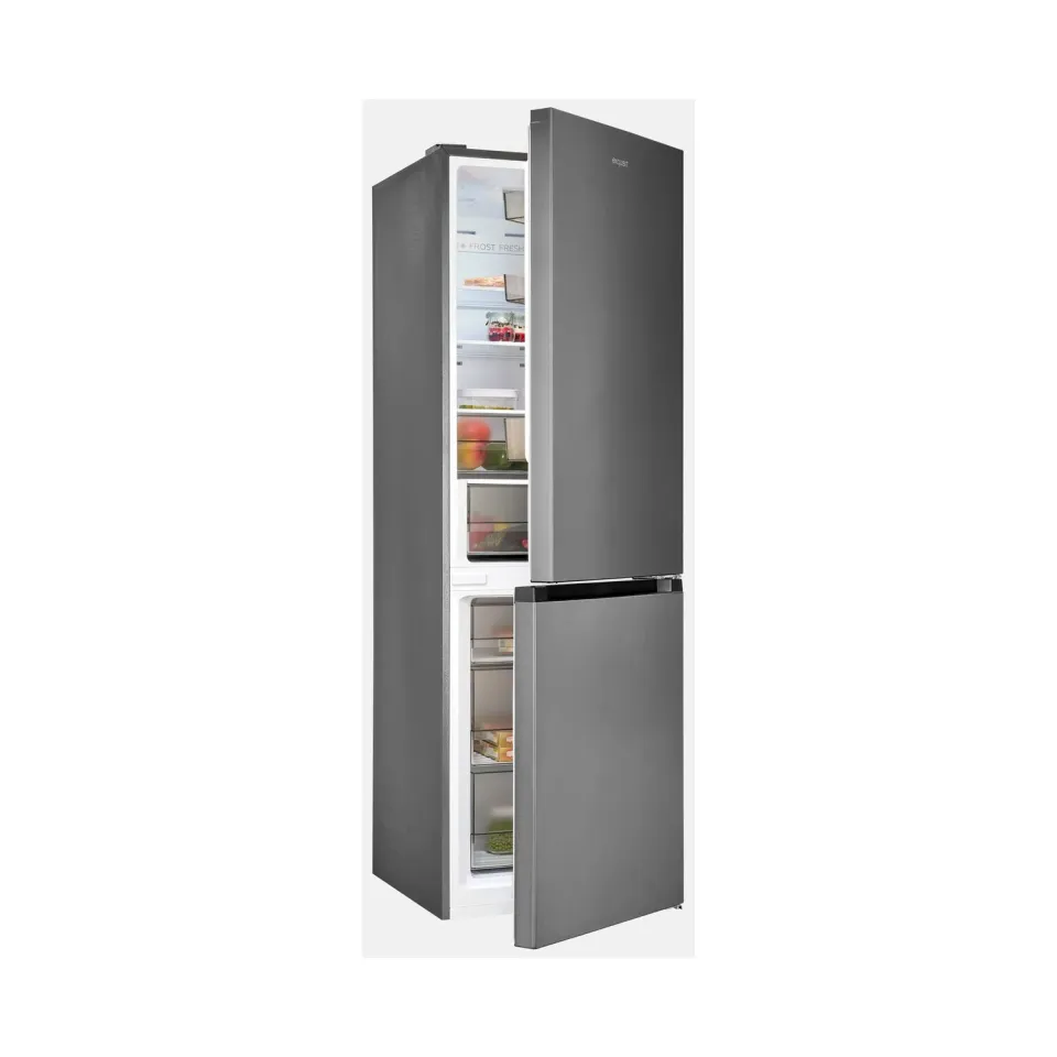 EXQUISIT KGC340-115-NF-040C combiné réfrigérateur-congélateur inoxlook