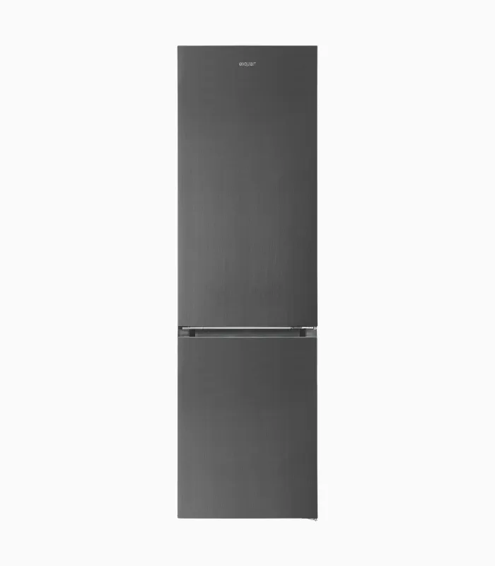 Exquisit KGC5380-115-NF-040C combiné frigo inox NoFrost