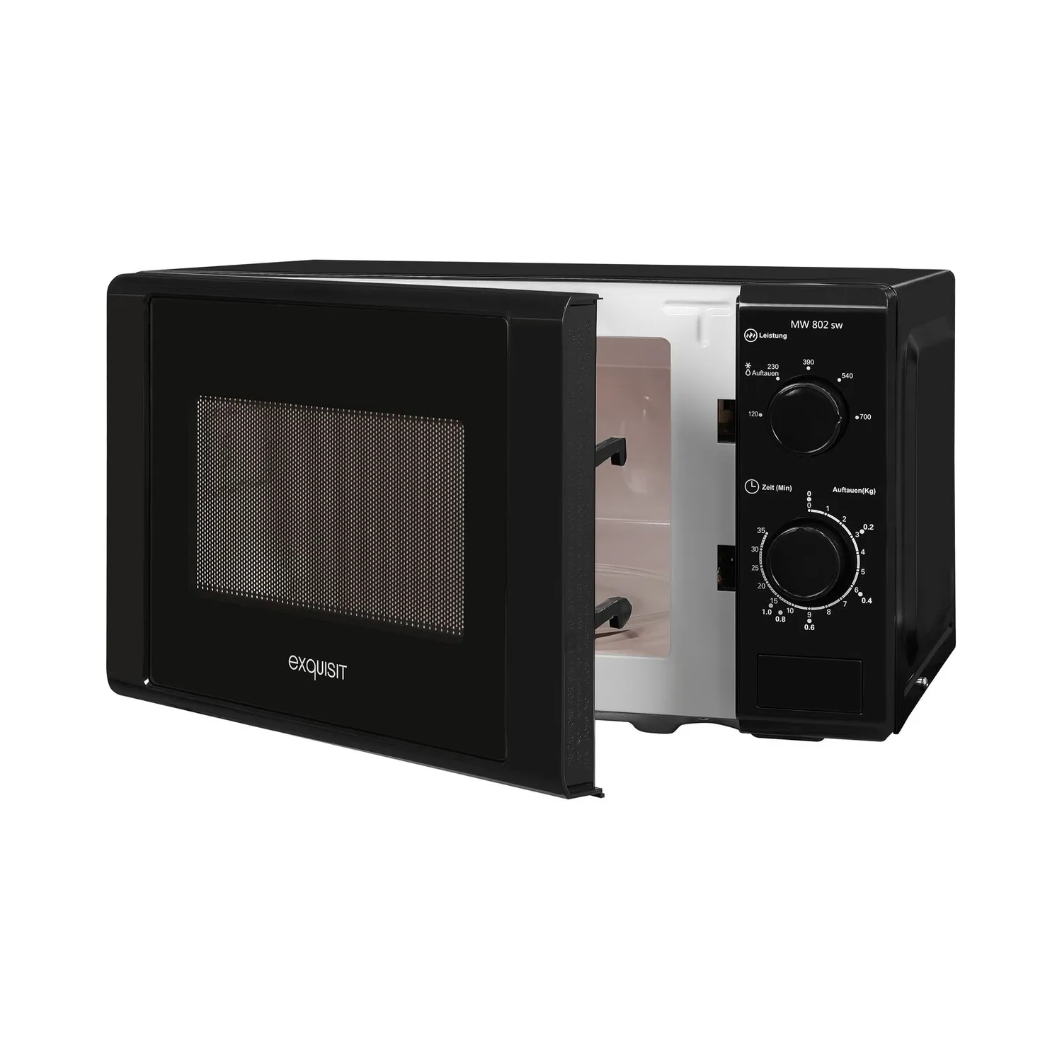EXQUISIT MW 802 micro-ondes pose libre noir