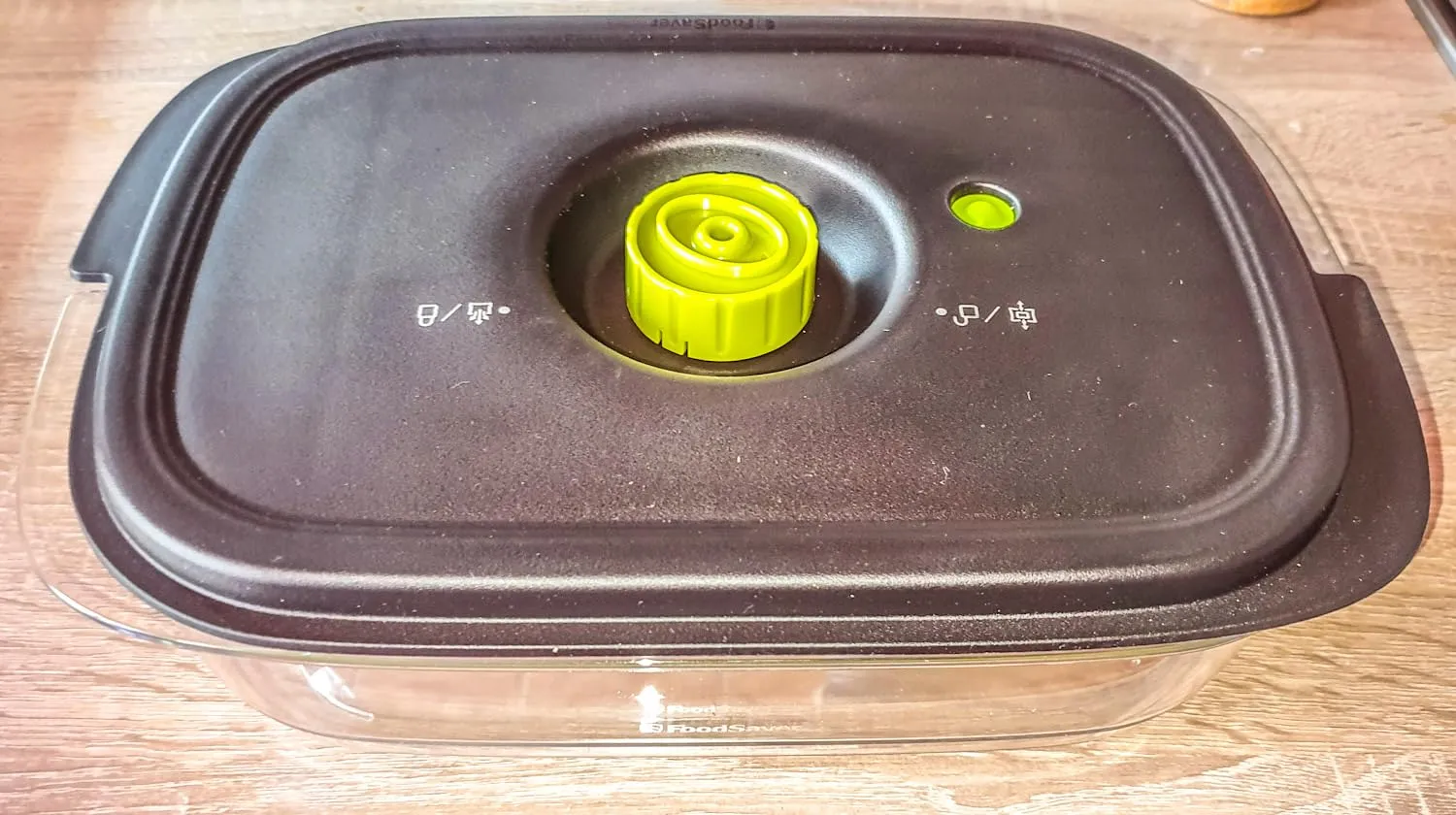 FoodSaver boîte sous vide 1,8 L pour conservation et marinade