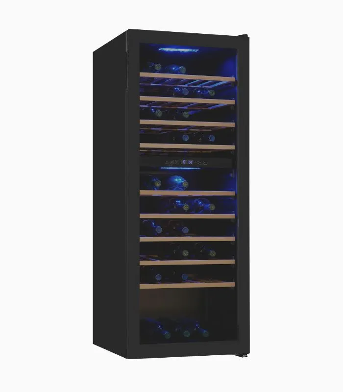 EXQUISIT WS2-78-GTE-160G réfrigérateur à boissons noir