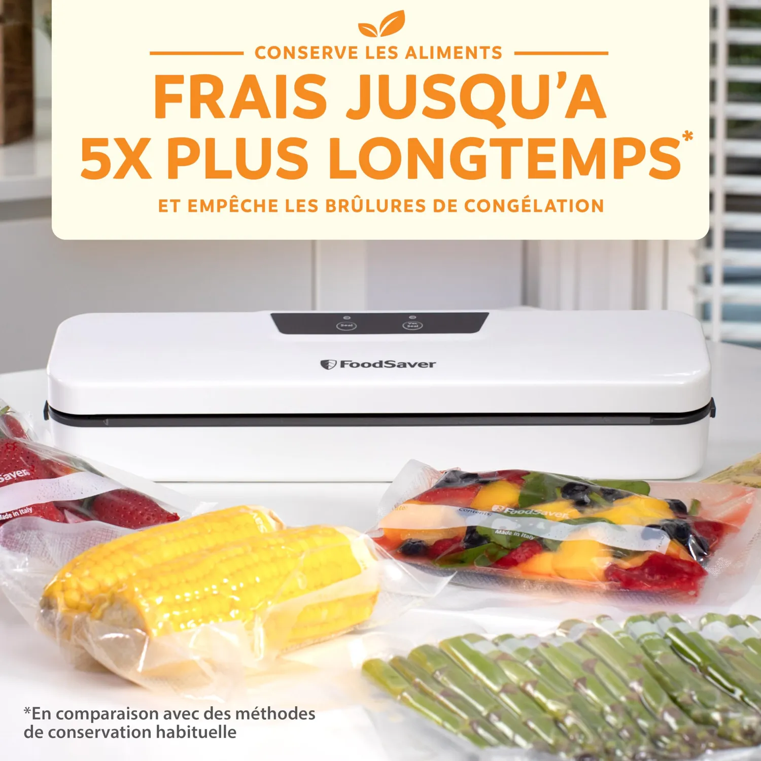 FoodSaver Everyday VS0290X machine sous vide compacte