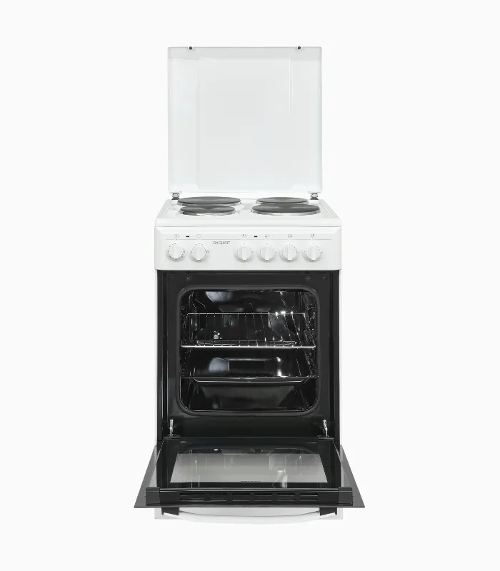 EXQUISIT EH9-3-090 weiss cuisinière électrique blanche