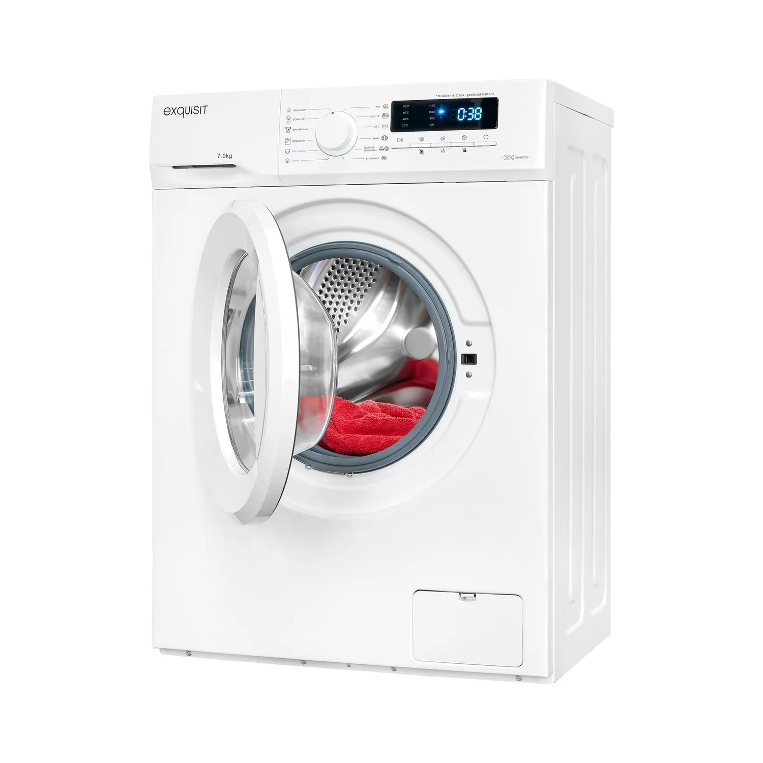 EXQUISIT WA57014-021Aweiss lave-linge blanc