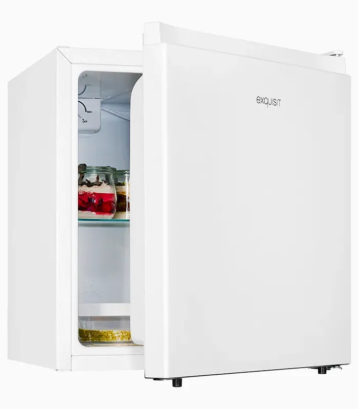 EXQUISIT KB45-0-011E mini réfrigérateur blanc