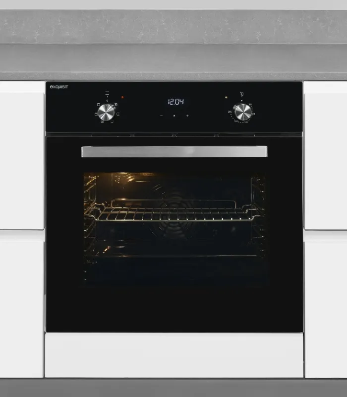 EXQUISIT EBE657-U-020 four encastrable noir