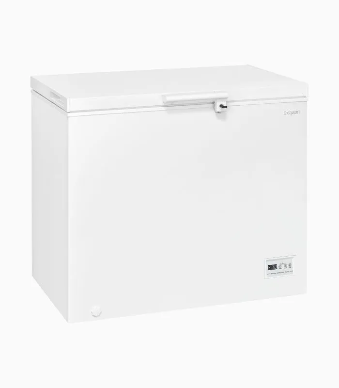 EXQUISIT GT250-HE congélateur coffre blanc