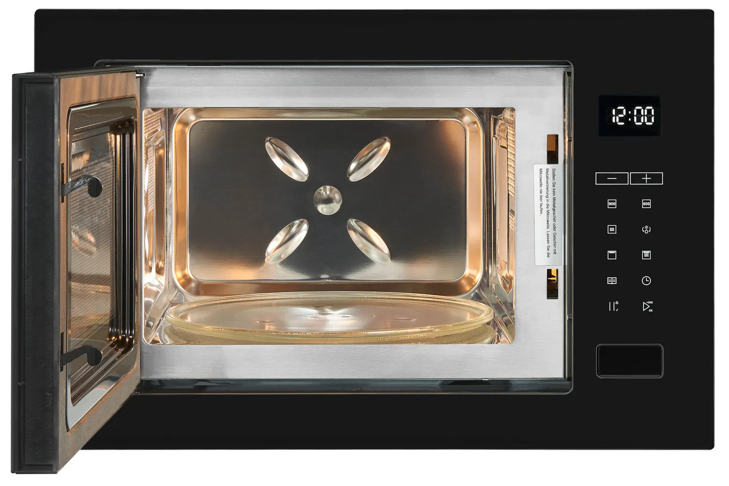 EXQUISIT EMW25-G-020 micro-ondes encastrable noir