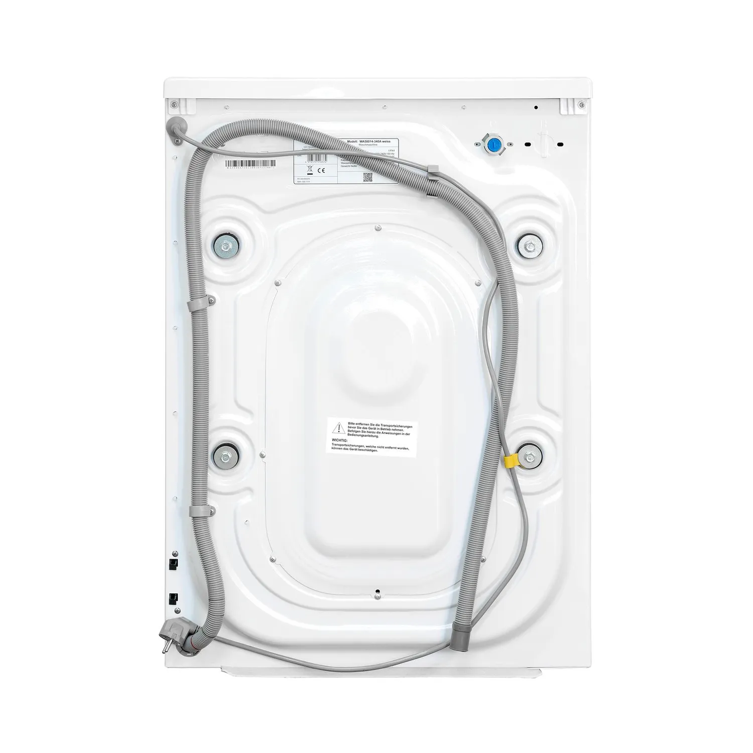 EXQUISIT WA58014-340A lave-linge blanc
