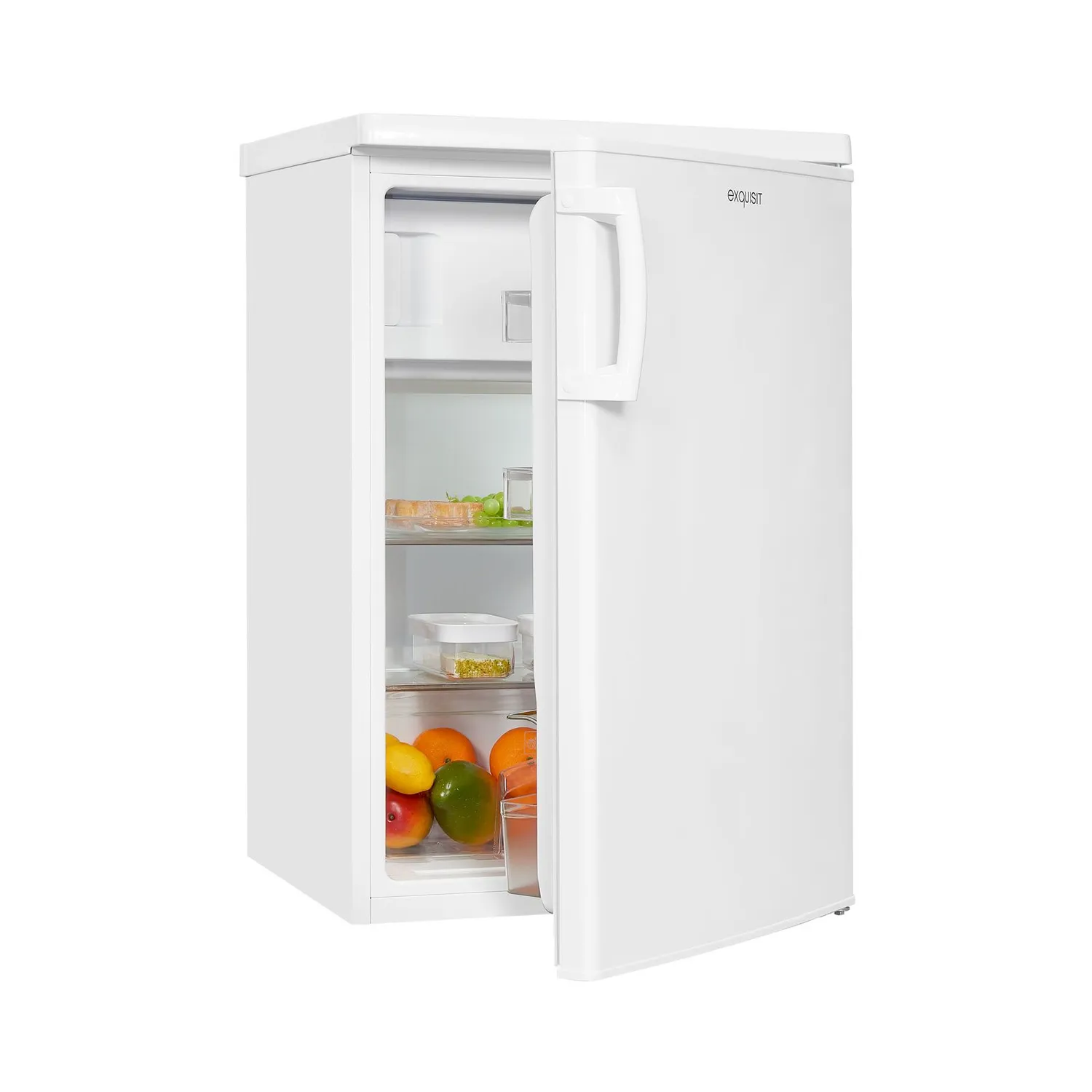 Exquisit KS516-4-HE-040D réfrigérateur 1 porte blanc petit