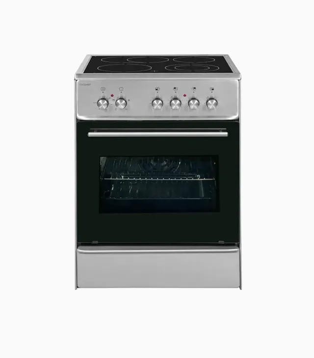 Exquisit ECM 6-4 BZ cuisinière électrique inox